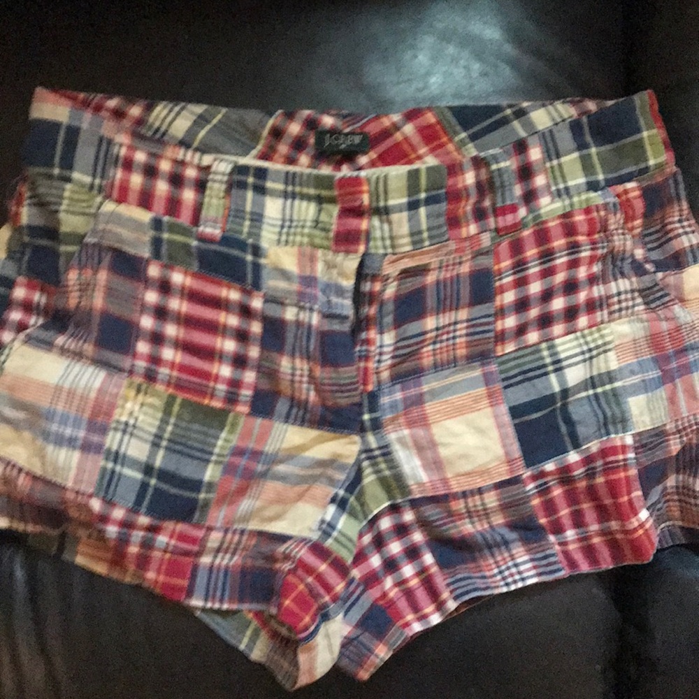 Plaid shorts